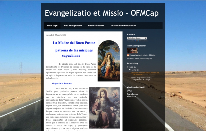 Nouveau blog du Secrétariat des Missions