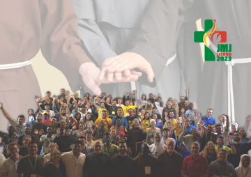 Międzynarodowe spotkanie Młodzieży Franciszkańskiej na Światowych Dniach Młodzieży w  Lizbonie 2023.