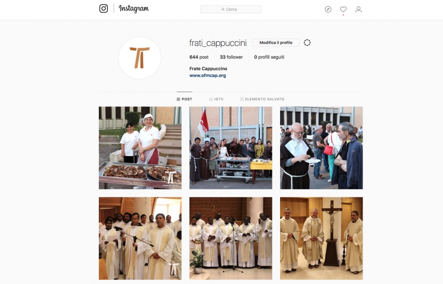 Capuchins on Instagram