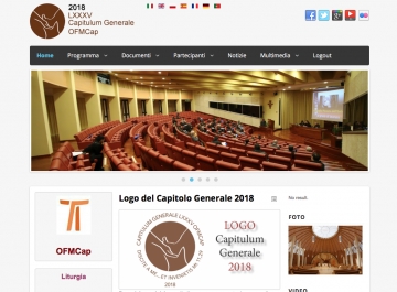 Website des Generalkapitels 2018