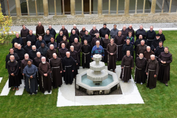 Würzburg-Allemagne : chapitre des nattes des franciscains